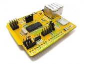 ENC28J60 Ethernet шилд с POE & SD слотом v1.1