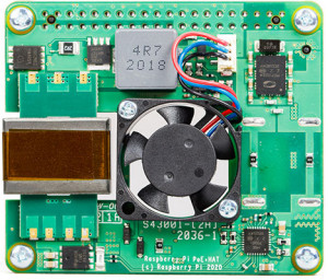 Модуль живлення Raspberry Pi PoE+ HAT