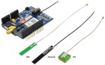 SIM808 GPRS/GSM + GPS + Bluetooth шилд от Elecrow