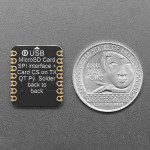 Adafruit microSD Card BFF - слот micro-SD для QT Py або XIAO
