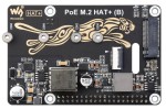 Адаптер PCIe M.2 с PoE для Raspberry Pi 5 с поддержкой NVMe M.2 SSD Адаптер PCIe M.2 с PoE для Raspberry Pi 5 с поддержкой NVMe M.2 SSD