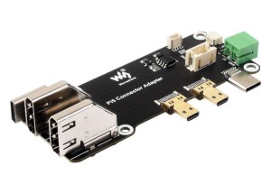 Багатофункціональний адаптер Micro HDMI на HDMI для Raspberry Pi 5/4 з розширенням портів живлення