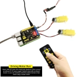 Шилд керування двигунами Raspberry Pi L298P Motor Drive Shield від Keyestudio