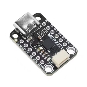 Універсальний адаптер USB GPIO ADC I2C UART на MCP2221A