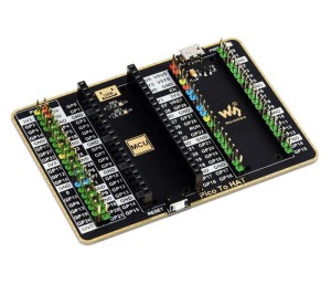 Плата розширення GPIO для Raspberry Pi Pico, 1x Raspberry Pi стандарт 40-пін, 1x Pico 2×20-пін