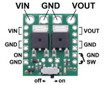 Силовий 16А MOSFET повзунковий вимикач із захистом від переполюсування вхідної напруги HP
