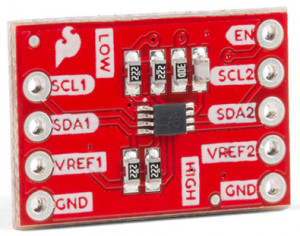 Перетворювач логічних рівнів I2C/SMBus PCA9306 від Sparkfun
