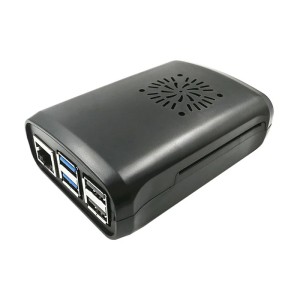 Пластиковый черный корпус для Raspberry Pі 5B