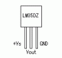 Датчик температуры аналоговый LM35DZ оригинал