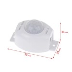 ІК-датчик руху для LED-стрічок DC24V
