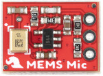 Модуль аналогового MEMS микрофона SPH8878LR5H-1 от SparkFun