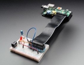 Колодка GPIO выводов с шлейфом от Adafruit