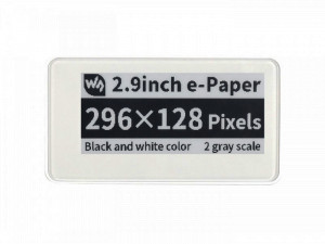 2.9'' E-Ink дисплей монохромний Waveshare 296х128 e-Paper, NFC-Powered