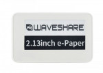 2.13'' E-Ink дисплей монохромний Waveshare 250х122 e-Paper, NFC-Powered