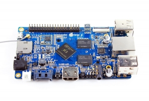Миникомпьютер Orange Pi Plus с корпусом и блоком питания