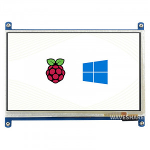 7.0" дисплей сенсорный 800x480 TN LCD HDMI от Waveshare