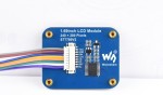 1.69" 240×280 РКІ кольоровий дисплей 262K (округлі кути, SPI інтерфейс) від Waveshare