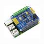 Шилд прецизионного АЦП/ЦАП для Raspberry Pi от Waveshare