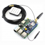 Коммуникационный GSM/GPRS/GNSS/Bluetooth HAT шилд для Raspberry Pi от Waveshare