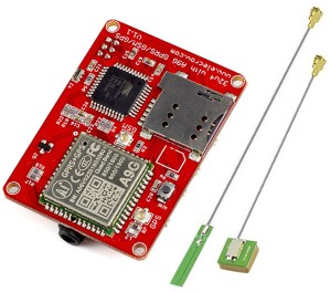 Плата разработчика Atmega32u4 c модулем A9G GPRS GSM GPS-V1.1 от Elecrow