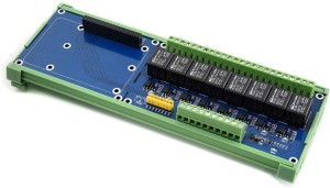 Модуль 8-канального реле для Raspberry Pi від Waveshare