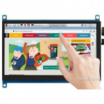7.0" дисплей сенсорний 1024x600 IPS LCD HDMI LCD зі звуковим виходом від Waveshare