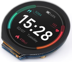1.28" 240×240 РКІ кольоровий сенсорний дисплей 65K (SPI+I2C інтерфейс) від Waveshare