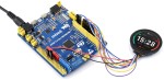 1.28" 240×240 РКІ кольоровий сенсорний дисплей 65K (SPI+I2C інтерфейс) від Waveshare