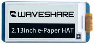 2.13" 250x122 дисплей монохромный Waveshare E-Ink HAT для Raspberry Pi