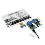 Дісплей монохромний Waveshare E-Ink 7.5" 800x480 з модулем для Raspberry Pi