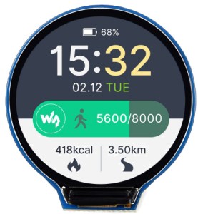 1.28" 240×240 ЖКИ цветной дисплей 65K (SPI интерфейс) от Waveshare