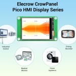 CrowPanel Pico Display-2.4" 320*240 TFT LCD резистивний сенсор на RP2040 у корпусі