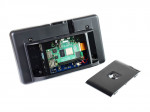 7.0" TFT DSI дисплей 800х480 Wavshare для Raspberry Pi c емкостным сенсором (в черном уорпусе)