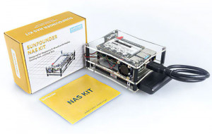 Набор для создания NAS сервера на Raspberry Pi от SunFounder