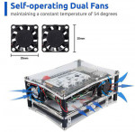 Набор для создания NAS сервера на Raspberry Pi от SunFounder