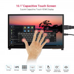 10.1" Дисплей Elecrow RC101S 1024x600 IPS HDMI с тач-скрином и динамиками