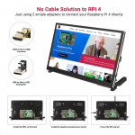 10.1" Дисплей Elecrow RC101S 1024x600 IPS HDMI с тач-скрином и динамиками