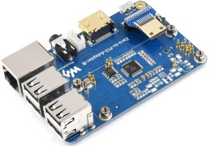Плата расширения-адаптер Raspberry Pi Zero 2W в 3B/B+