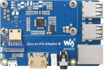 Плата розширення-адаптер Raspberry Pi Zero 2W в Pi 3B/B+