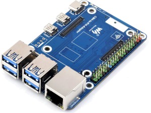 Плата расширения-адаптер Compute Module 4 в Raspberry Pi 4B