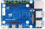 Плата расширения-адаптер Compute Module 4 в Raspberry Pi 4B