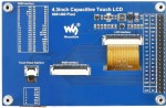 4.3" сенсорный дисплей 800x480 от Waveshare