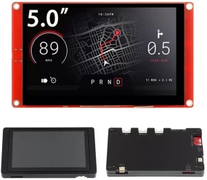 5.0" SmartView дисплей HMI на ESP32 800x480 RGB TFT LCD Touch Screen (с корпусом)