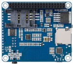 SIM7600G-H 4G/GPS шилд для Raspberry Pi з підтримкою LTE Cat-4 4G/3G/2G, GNSS