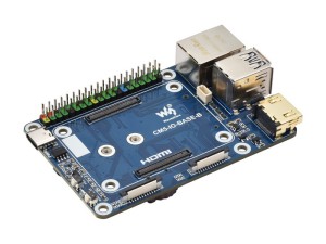 Мини-базовая плата для Raspberry Pi Compute Module 5 с EEPROM и микросхемой шифрования