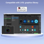 2.1" круглый сенсорный HMI IPS дисплей 480*480 c ESP32-S3 и поворотной ручкой от Elecrow CrowPanel