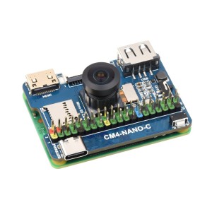 Базовая плата для Raspberry Pi Compute Module 4 Lite/eMMC с 8МП камерой от Waveshare