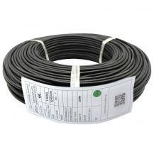 Кабель 10AWG в силиконовой изоляции 50 см (черный)