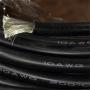 Кабель 10AWG в силиконовой изоляции 50 см (черный)
