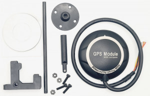 GPS модуль Ublox NEO-M8N с компасом, корпусом и мачтой